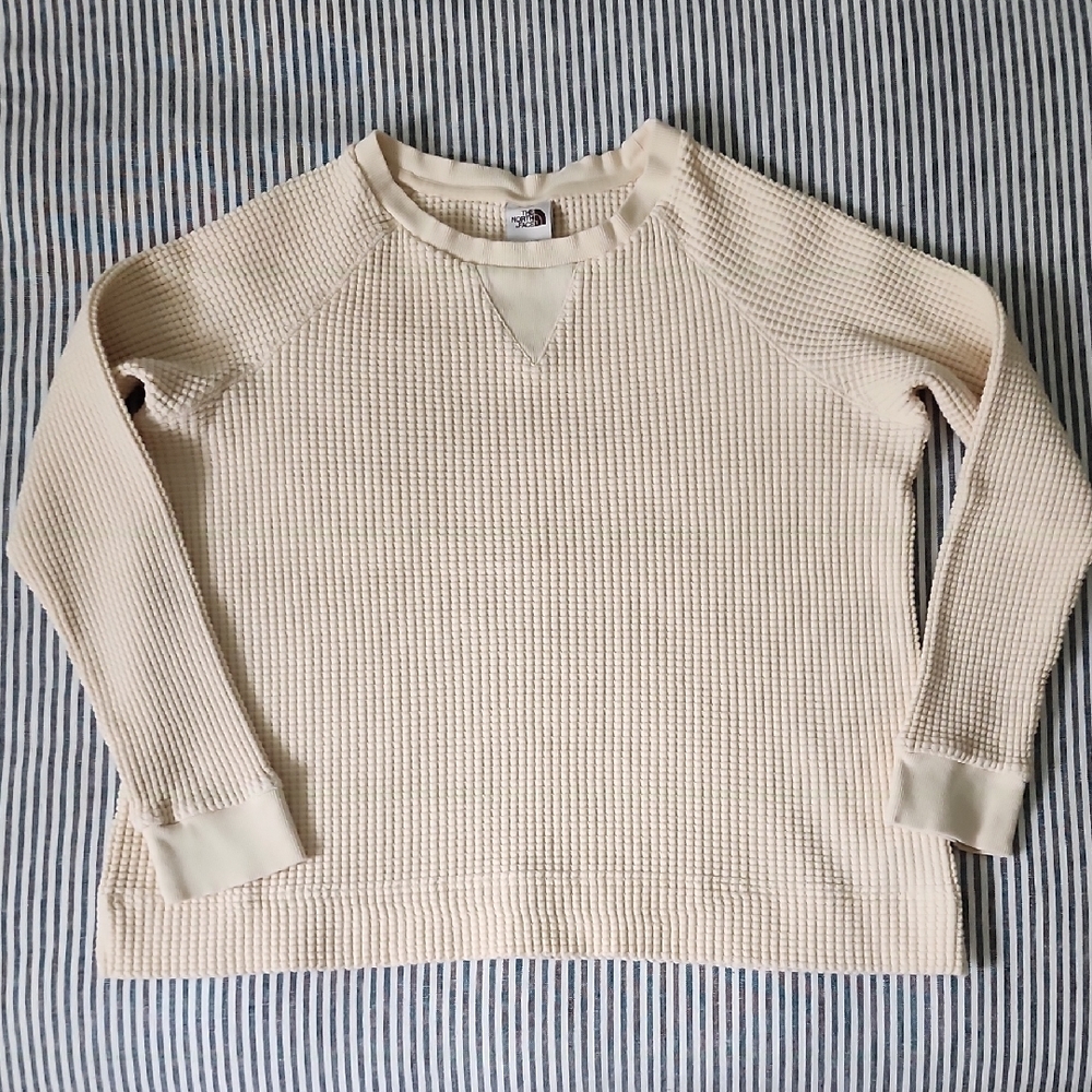 THE NORTH FACE Waffle Cotton Pullover